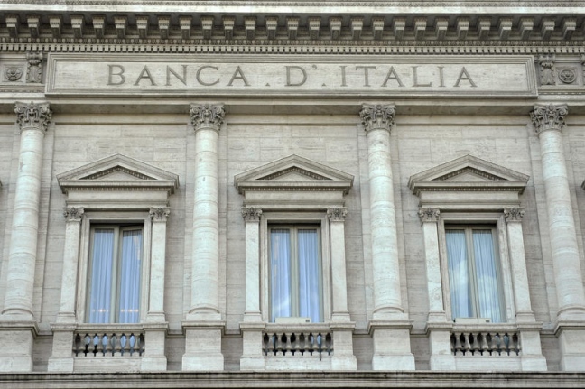 facciata banca italia