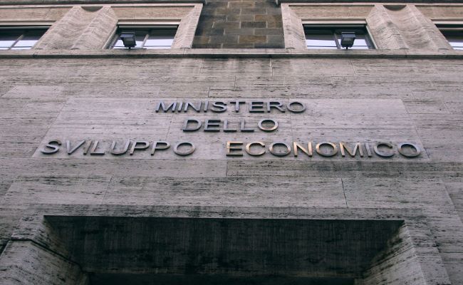 facciata ministero sviluppo economico