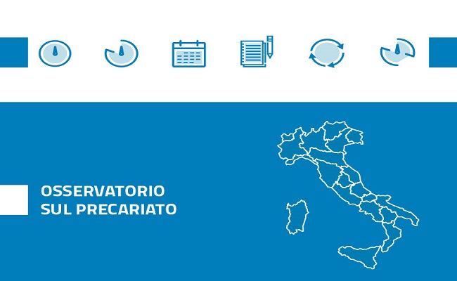 grafica osservatorio precariato giugno 2019