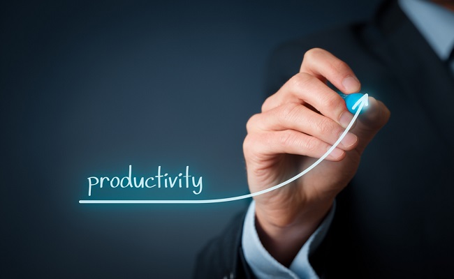 produttività in aumento 
