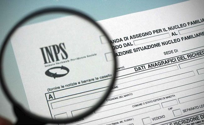 domanda inps per assegni per nucleo familiare