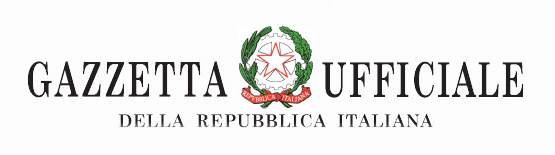 logo intestazione gazzetta ufficiale 